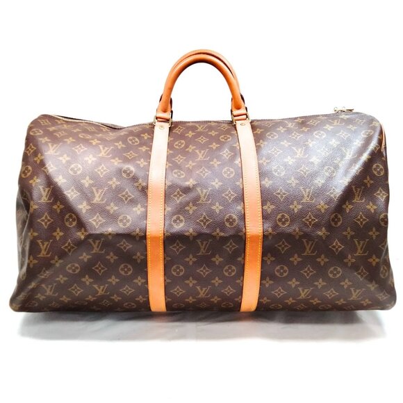 Louis Vuitton LV Boston Bag Keepall 60 Brown Monogram 599-073125 - Picture 1 of 9